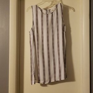 Women's striped tank top